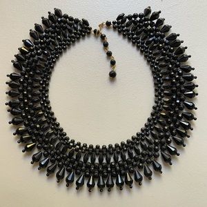 Beautiful Black Bead Necklace